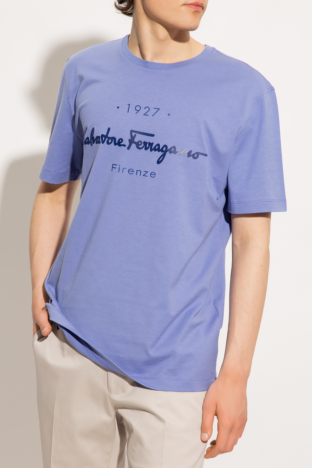 salvatore ferragamo mens t shirt